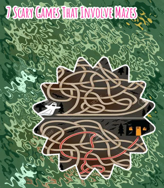 Ghost maze game