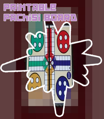 Pachisi game board